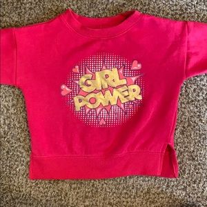 2T Girl Power Sweatshirt